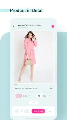 Ecommerce FashionStore Template android App screenshot 5