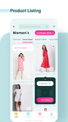 Ecommerce FashionStore Template android App screenshot 6